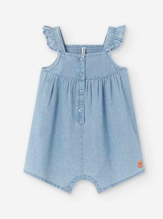 Combi-short en Jean avec Volants