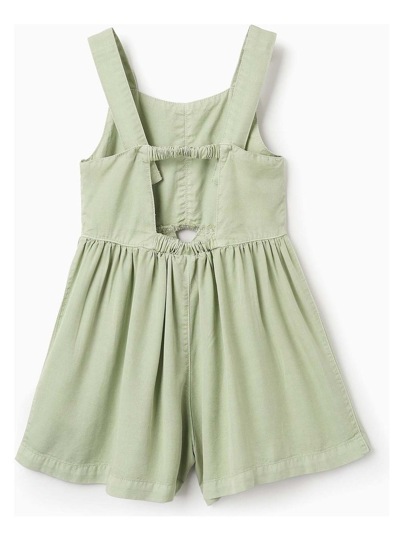 Combi-short en Lyocell Vert clair - Kiabi