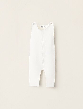 Combi-Short en Maille avec Détail Tressé