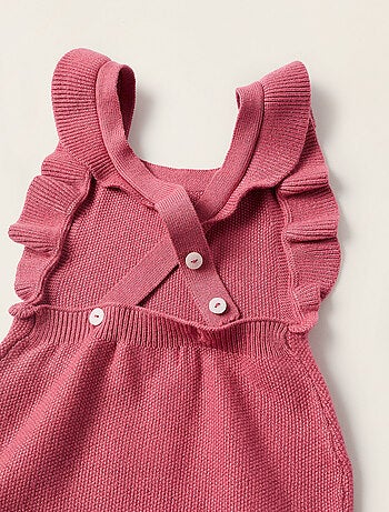 Combi-Short en Maille avec Volants