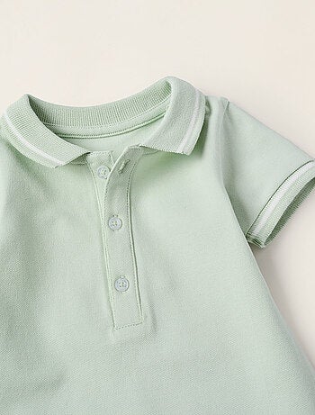 Combi-short en Piqué