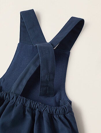Combi-short en Sergé avec Doublure en Coton