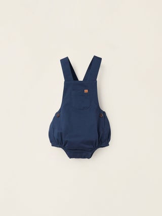Combi-short en Sergé avec Doublure en Coton