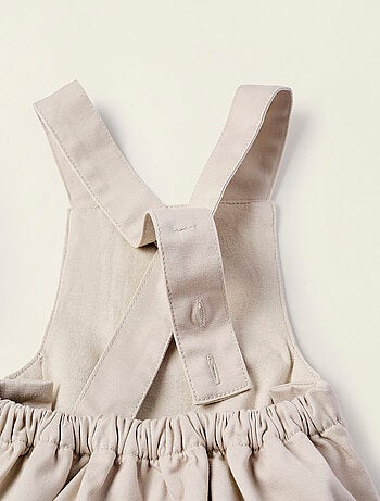 Combi-short en Sergé avec Doublure en Coton