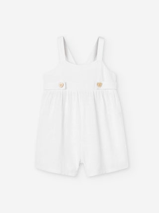Combi-short en Viscose et Lin