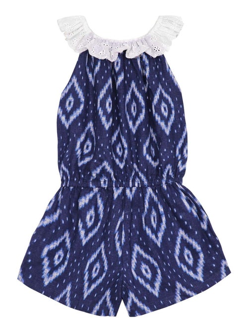 Combi-Short Été   Col Élastique  Tie-and-Dye    LOLITA - La Faute à Voltaire - Kiabi