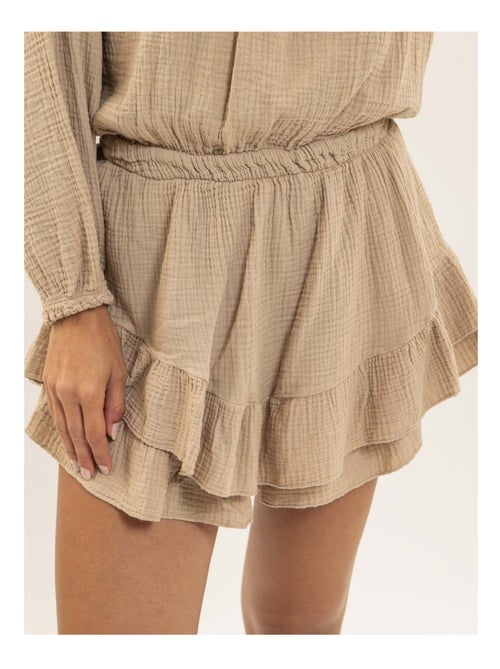 Combi-short gaze de coton XITONIA - Kiabi