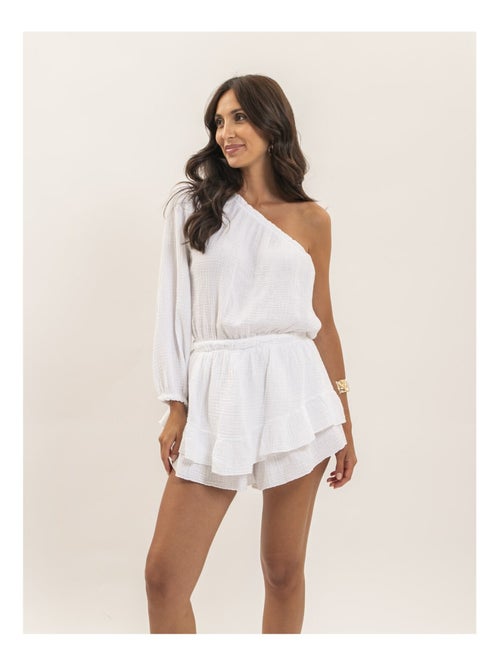 Combi-short gaze de coton XITONIA - Kiabi