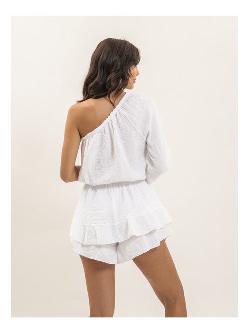 Combi-short gaze de coton XITONIA - Kiabi