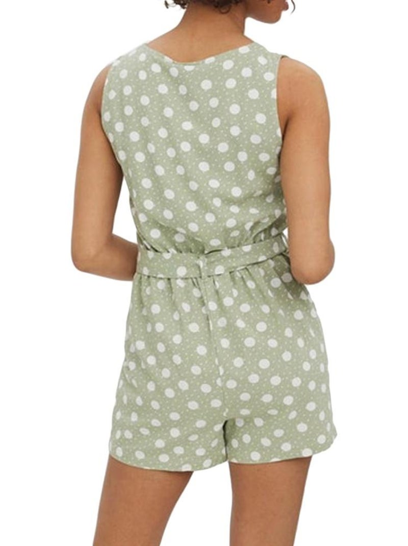 Combi-Short Imprimé Vero Moda Vert - Kiabi