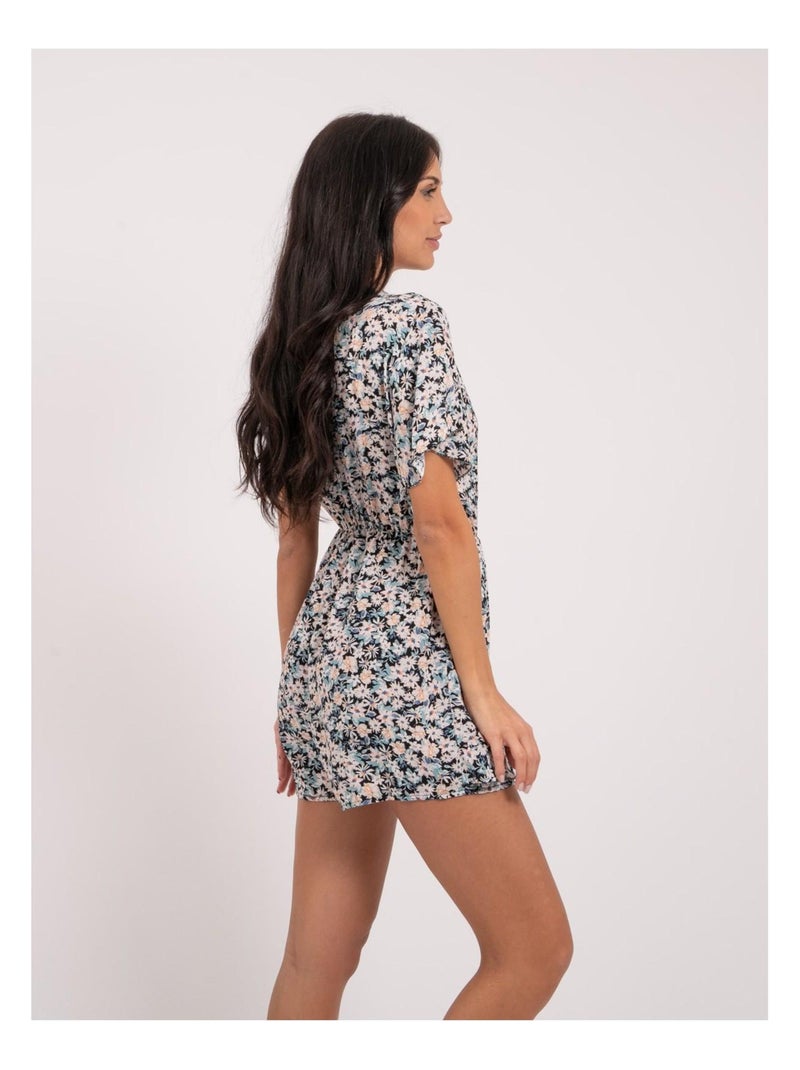 Combi short motifs XORAGE Bleu - Kiabi