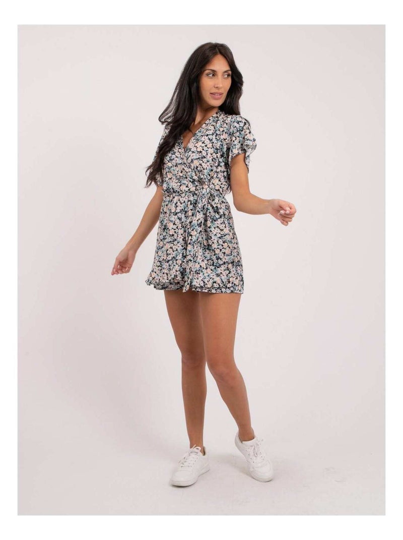 Combi short motifs XORAGE Bleu - Kiabi