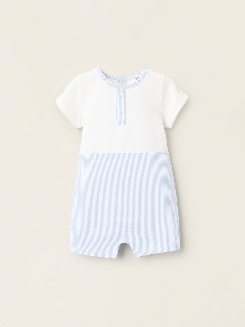 Combi-short Rayé Blanc - Kiabi