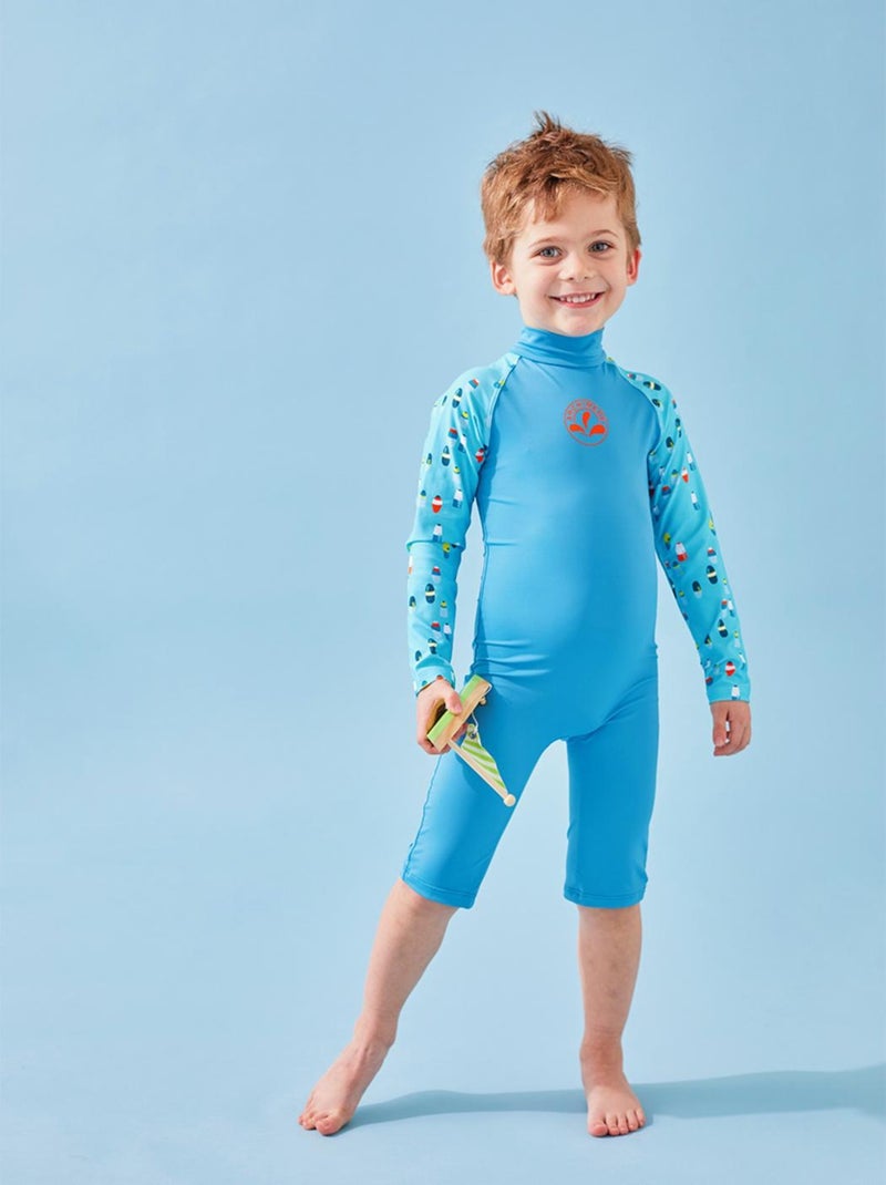 Combi UV à imprimés, - Archimède Bleu - Kiabi