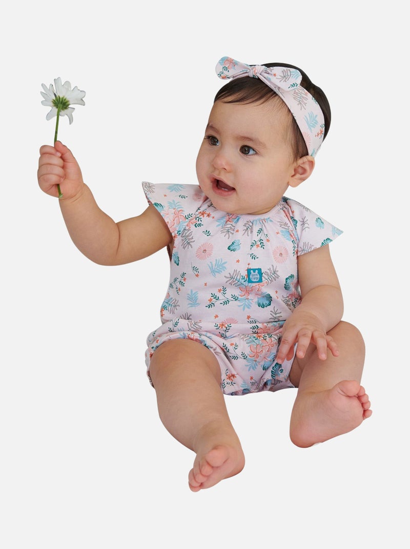 COMBICOURT BANDEAU GINA NAISSANCE Blanc - Kiabi