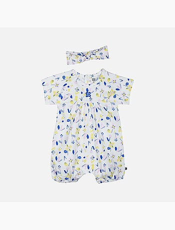 COMBICOURT BANDEAU GOLDEN MANCHES COURTES NAISSANCE