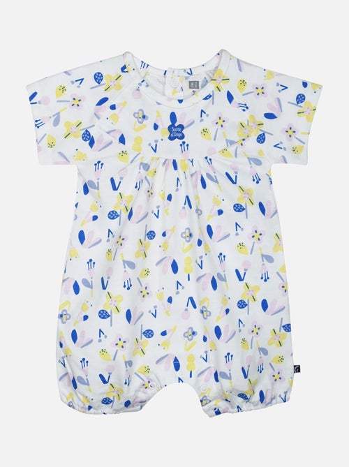 COMBICOURT BANDEAU GOLDEN MANCHES COURTES NAISSANCE - Kiabi