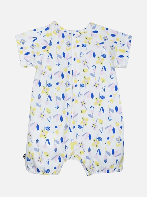 COMBICOURT BANDEAU GOLDEN MANCHES COURTES NAISSANCE - Kiabi