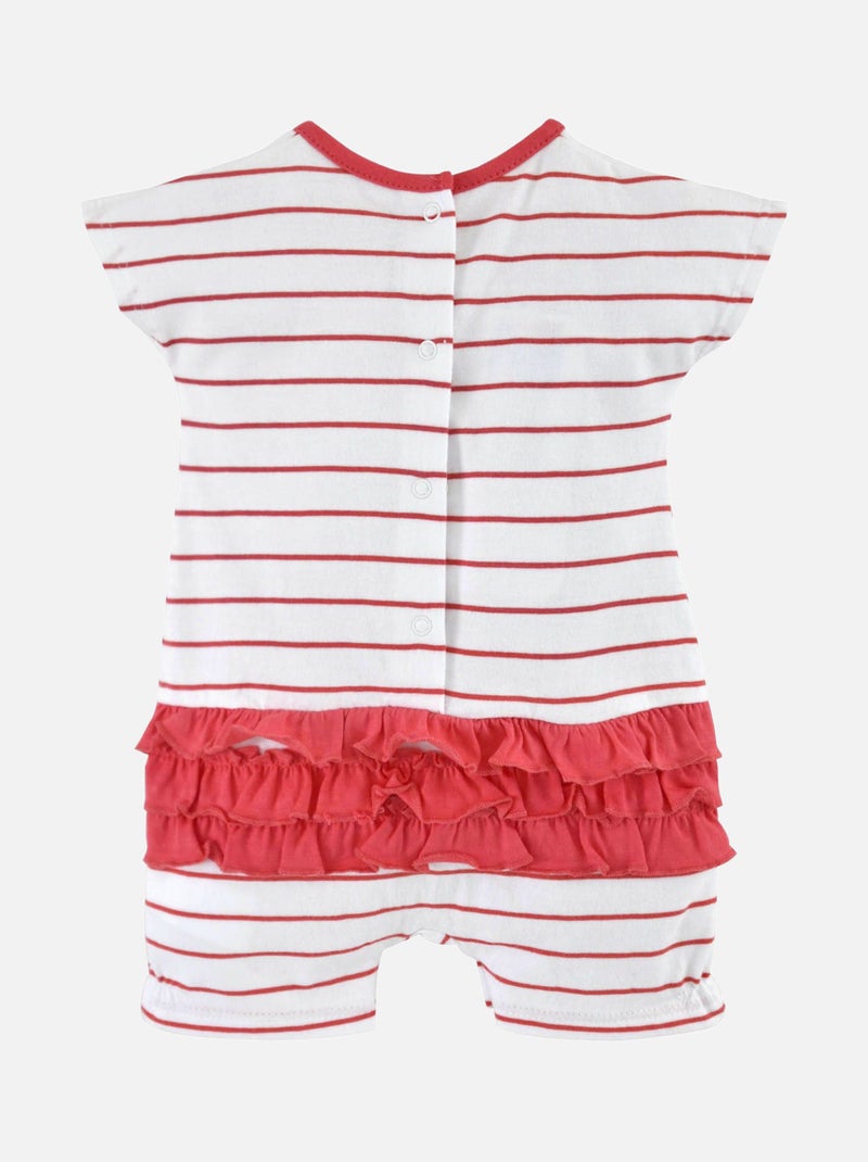 COMBICOURT BEBE FILLE Rose - Kiabi
