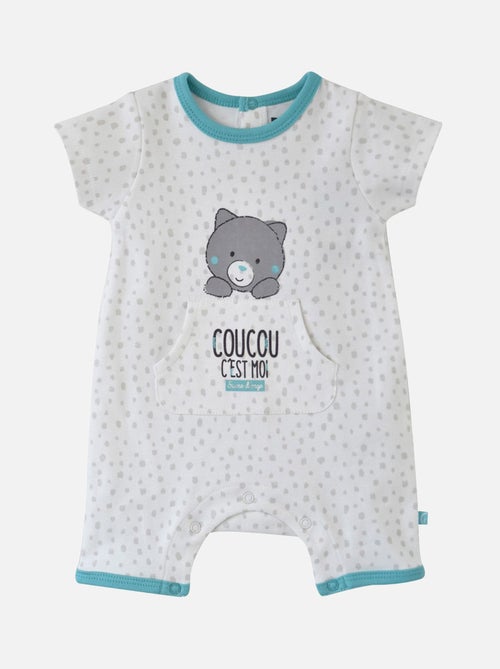 COMBICOURT INTERLOCK COTON BIO ELISIO - Kiabi