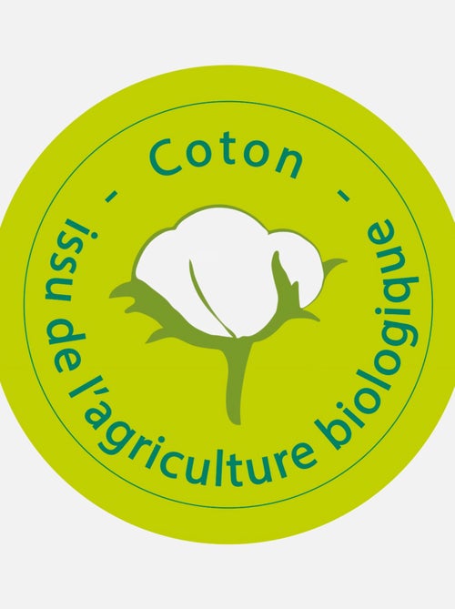 COMBICOURT INTERLOCK COTON BIO ELISIO - Kiabi