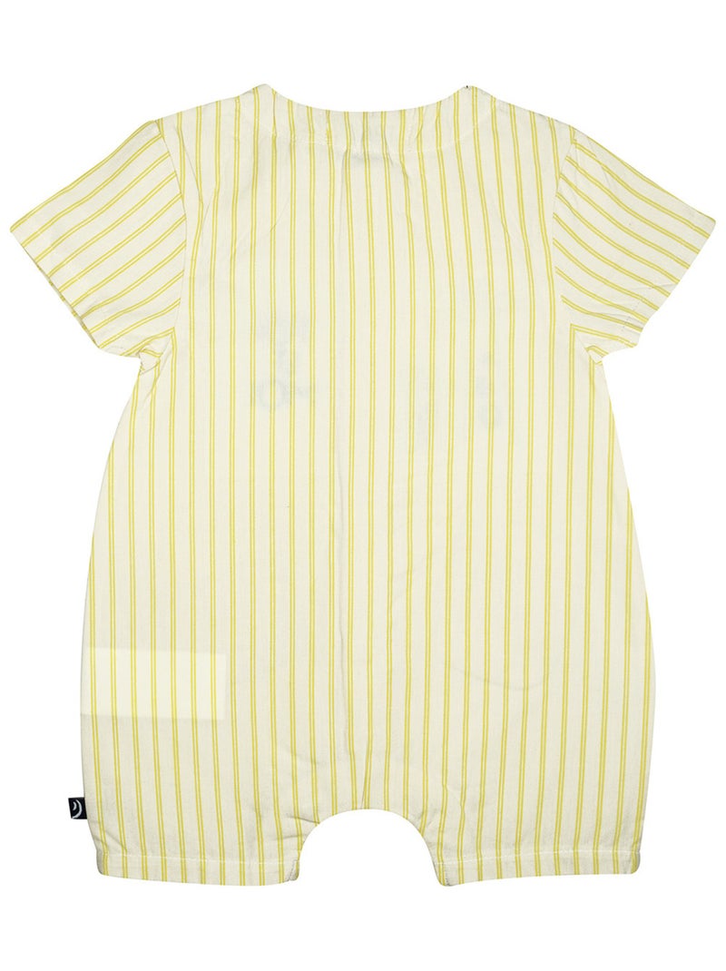 COMBICOURT NATHANAEL TISSE TEINT OUVERTURE INTEGRALE NAISSANCE Blanc - Kiabi