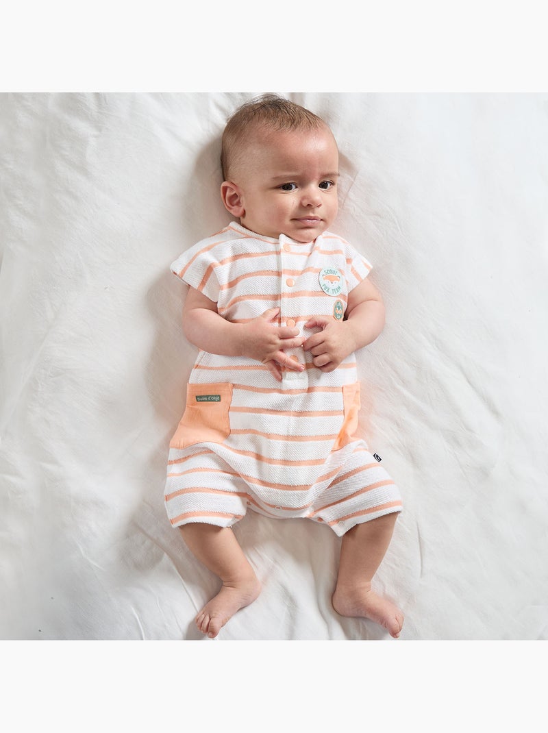 COMBICOURT NAZARIO MAILLE SANS MANCHES NAISSANCE Blanc - Kiabi