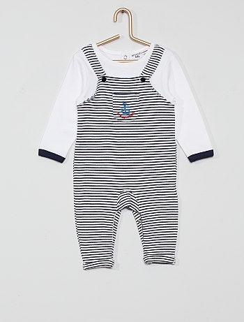 Combinaison 2 en 1 en coton