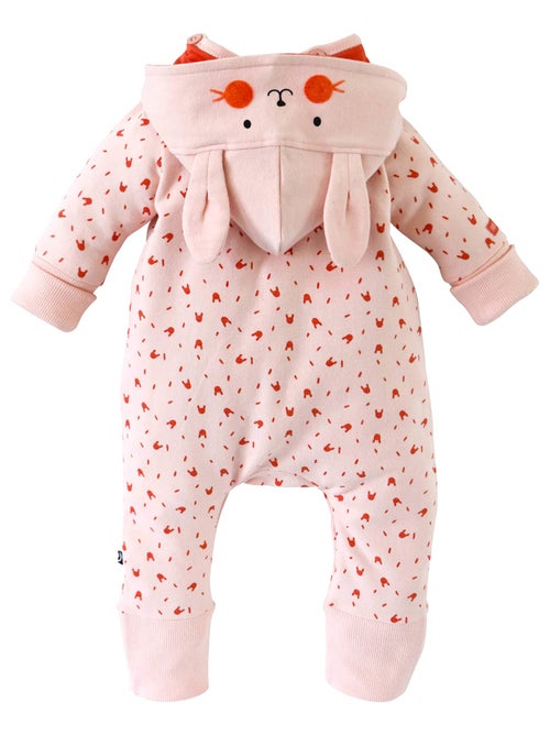 COMBINAISON A CAPUCHE BEBE FILLE - Kiabi