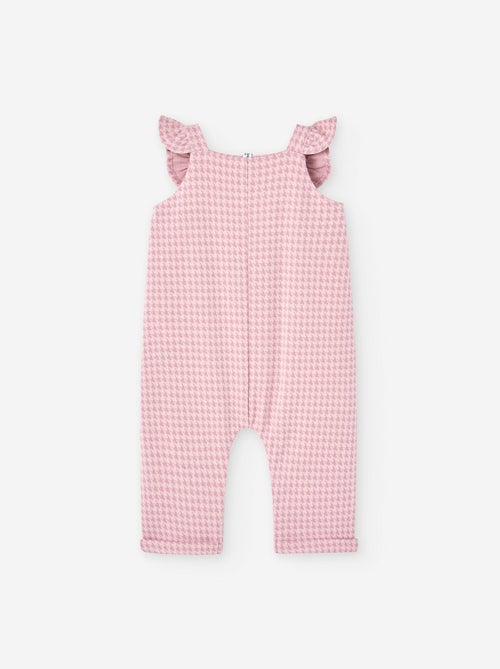 Combinaison à effet laine avec jacquard - Kiabi