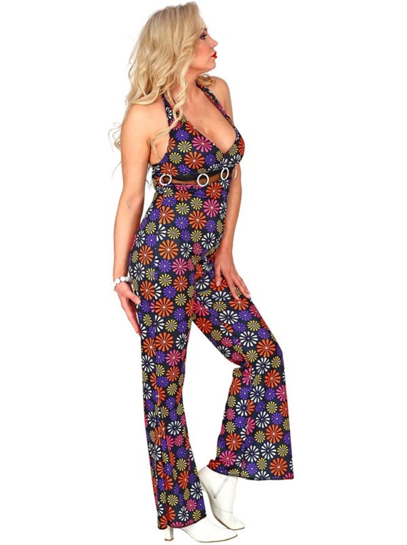 Combinaison à fleurs des années 70 Multicolore - Kiabi