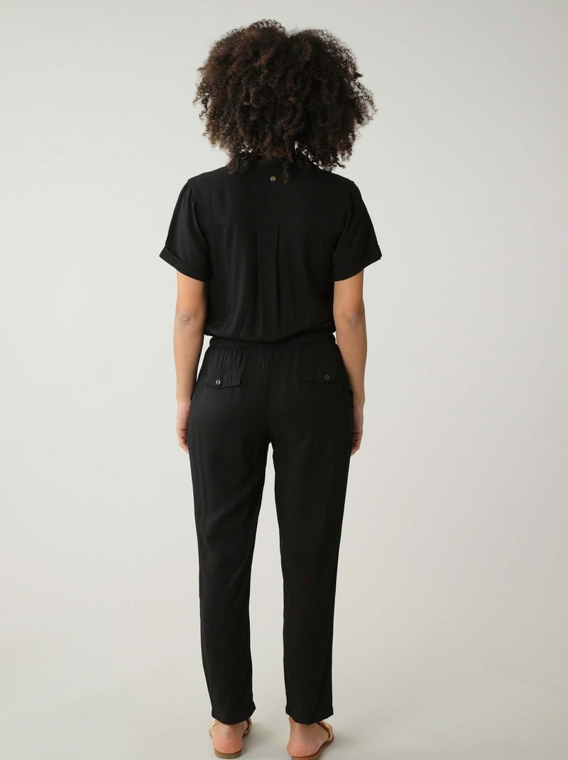 Combinaison à manches courtes 'Deeluxe' Noir - Kiabi