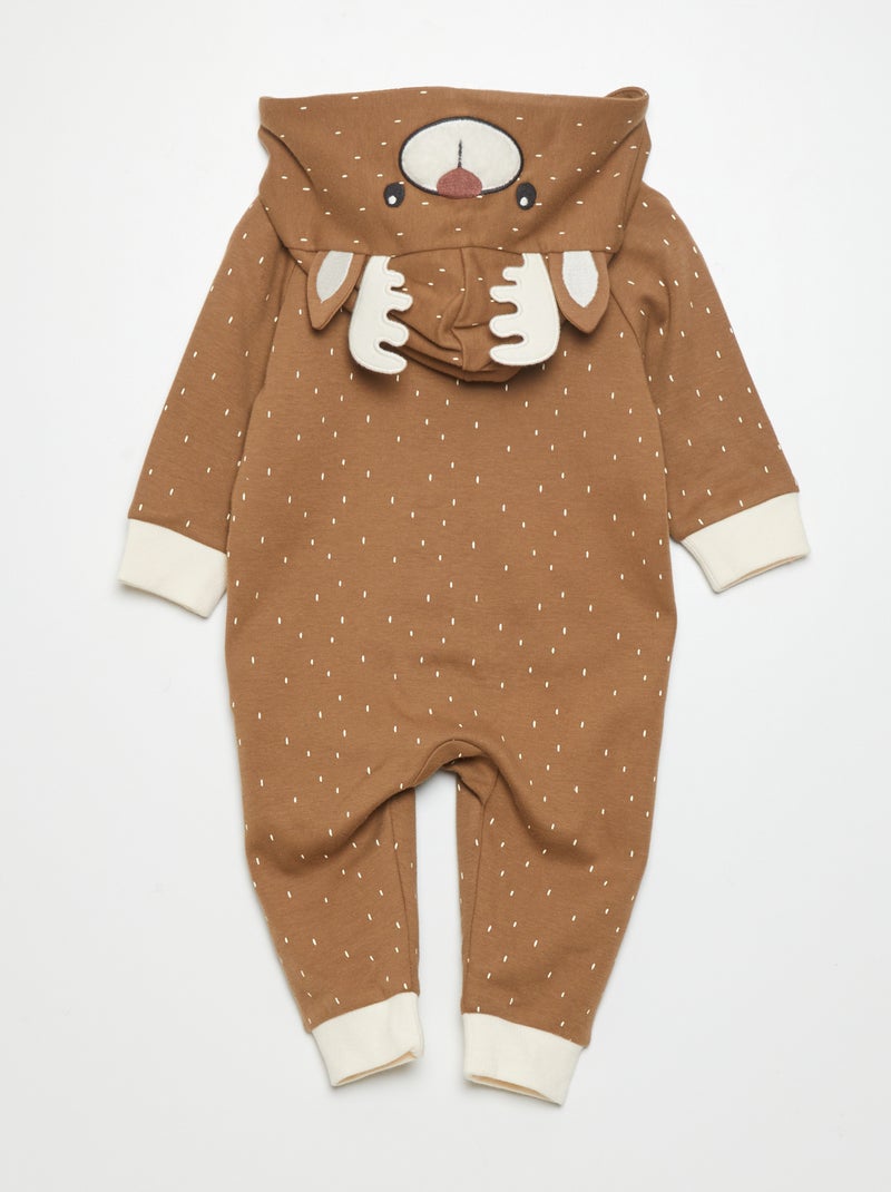 Loalirando Combinaison Bébé Chat Noir – Déguisement Velours Chaud Avec Capuche Oreilles, Queue Et Fermeture Éclair