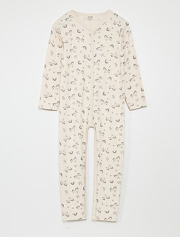 Combinaison avec ouvertures à pressions - collection facile à enfiler