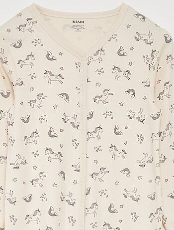 Combinaison avec ouvertures à pressions - collection facile à enfiler