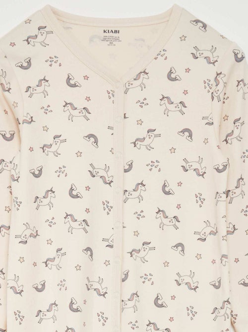 Combinaison avec ouvertures à pressions - So Easy - Kiabi