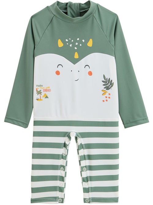 Combinaison bain bébé de protection UV Hello Dino - Kiabi
