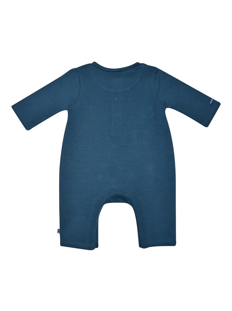 COMBINAISON BAVOIR MATISSE MAILLE BEBE Bleu - Kiabi