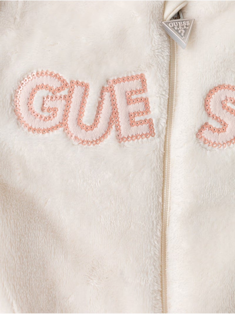 Combinaison bébé chaude pour bébé - guess kids Beige - Kiabi