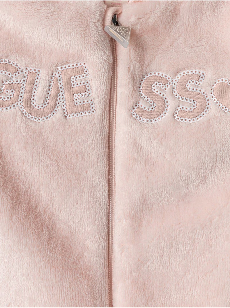 Combinaison bébé chaude pour bébé - guess kids Rose - Kiabi