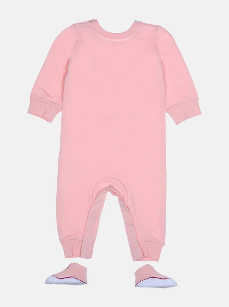 Combinaison Bébé Converse 2 pièces Rose - Kiabi