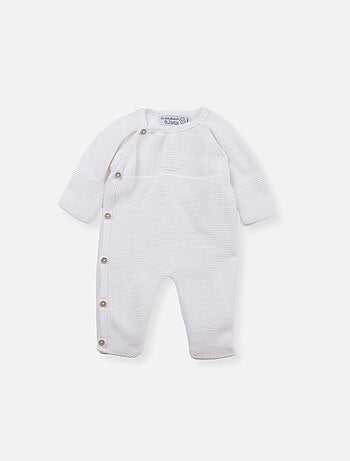 Combinaison bébé en coton - collection «petits chats»