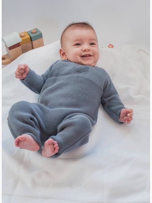 Combinaison bébé en coton - collection «petits chats» - Kiabi Combinaison bébé en coton - collection «petits chats» - Kiabi