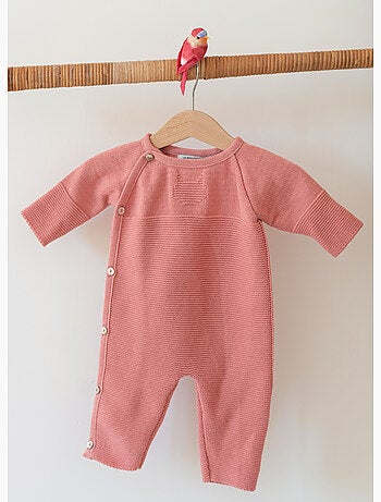 Combinaison bébé en coton - collection «petits chats»