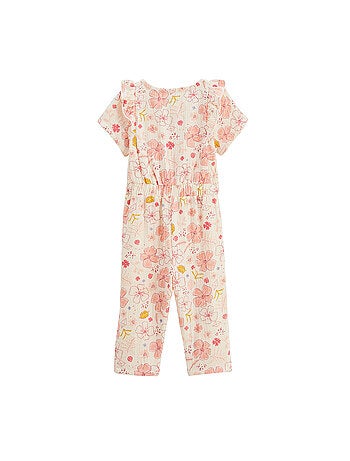 Combinaison bébé en gaze de coton Santa Giulia