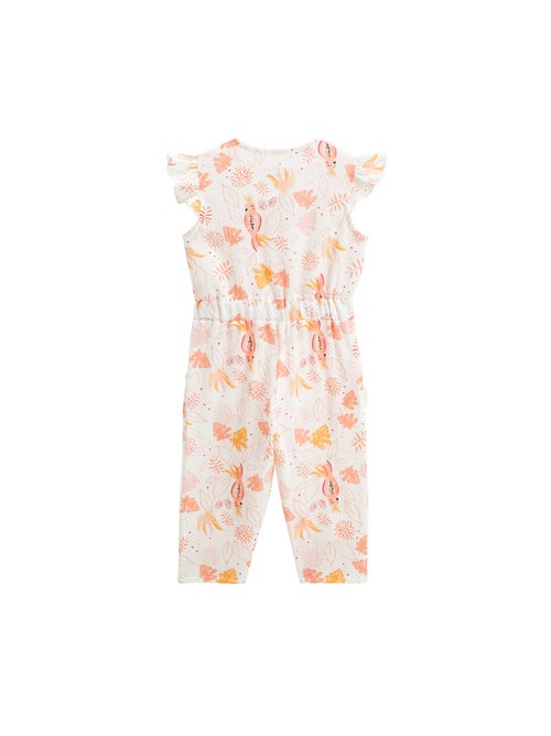 Combinaison bébé en gaze de coton Sumba - Kiabi