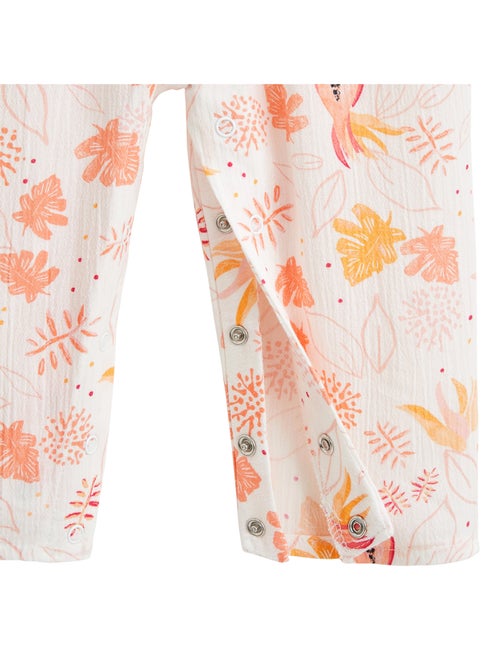 Combinaison bébé en gaze de coton Sumba - Kiabi