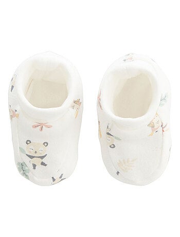 Combinaison bébé en molleton et chaussons Baby Panda