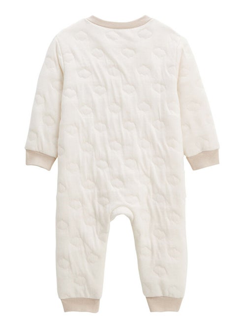 Combinaison bébé en molleton et chaussons Câlins - Kiabi