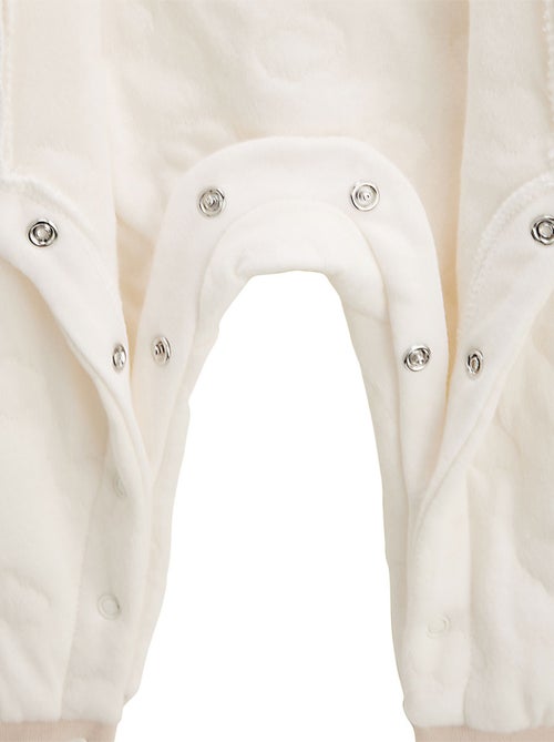 Combinaison bébé en molleton et chaussons Câlins - Kiabi